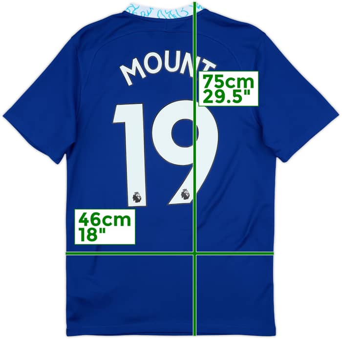 2022-23 Chelsea Home Shirt Mount #19 - 9/10 - (S)