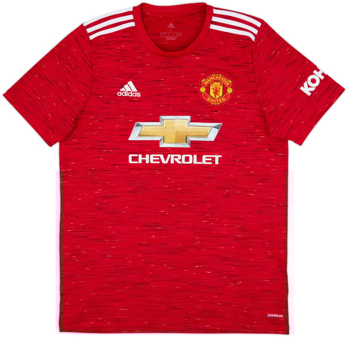 2020-21 Manchester United Home Shirt James #21 - 8/10 - (L)