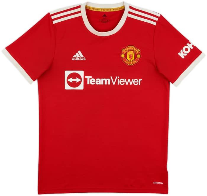 2021-22 Manchester United Home Shirt Ronaldo #7 - 6/10 - (M)