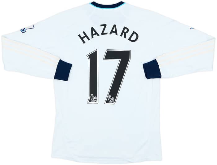 2012-13 Chelsea Away L/S Shirt Hazard #17 - 4/10 - (L.Boys)
