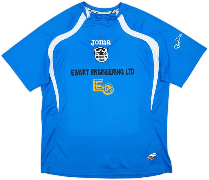 2014-15 Gretna 2008 Away Shirt #8 - 9/10 - (L)