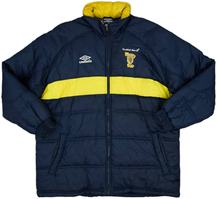 1998-00 Scotland Umbro Padded Bench Coat - 6/10 - (M)