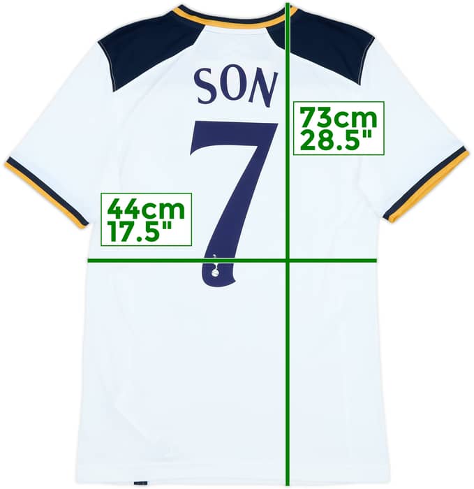 2016-17 Tottenham Home Shirt Son #7 (S)