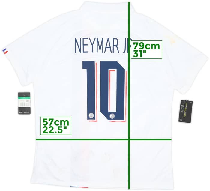 2019-20 Paris Saint-Germain Third Shirt Neymar Jr #10 (XL)
