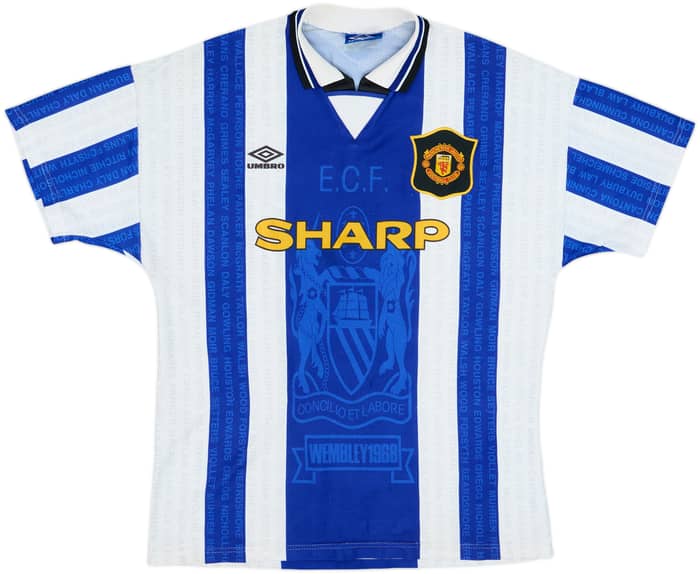 1994-96 Manchester United Third Shirt Cole #17 - 9/10 - (L)