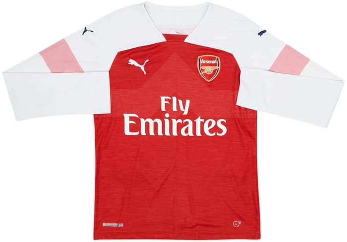 2018-19 Arsenal Home L/S Shirt Ozil #10 - 6/10 - (S)