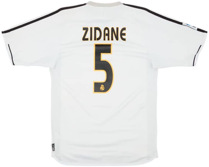 2003-04 Real Madrid Home Shirt Zidane #5 - 5/10 - (S)