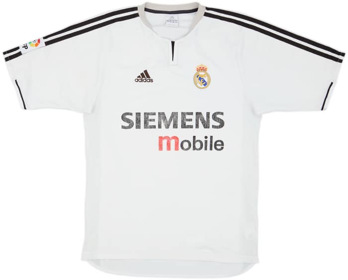 2003-04 Real Madrid Home Shirt Zidane #5 - 5/10 - (S)