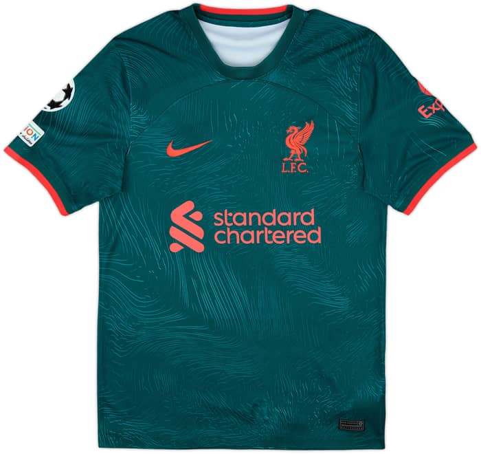 2022-23 Liverpool Third Shirt Virgil #4 - 9/10 - (S)