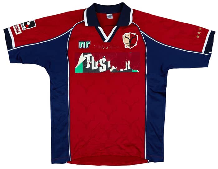 2001 Kashima Antlers Home Shirt - 4/10 - (L)