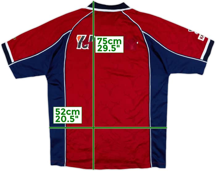 2001 Kashima Antlers Home Shirt - 4/10 - (L)