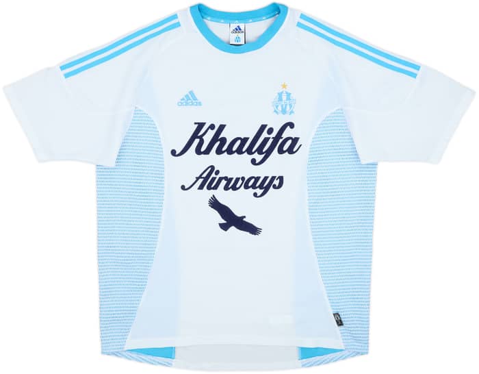 2002-03 Olympique Marseille Home Shirt - 6/10 - (XL)