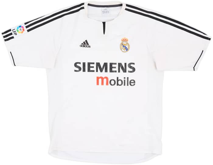 2003-04 Real Madrid Home Shirt Zidane #5 - 5/10 - (M)
