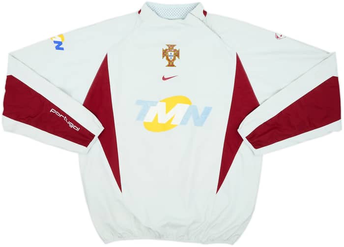 2004-06 Portugal Player Issue Nike Drill Top - 6/10 - (L)