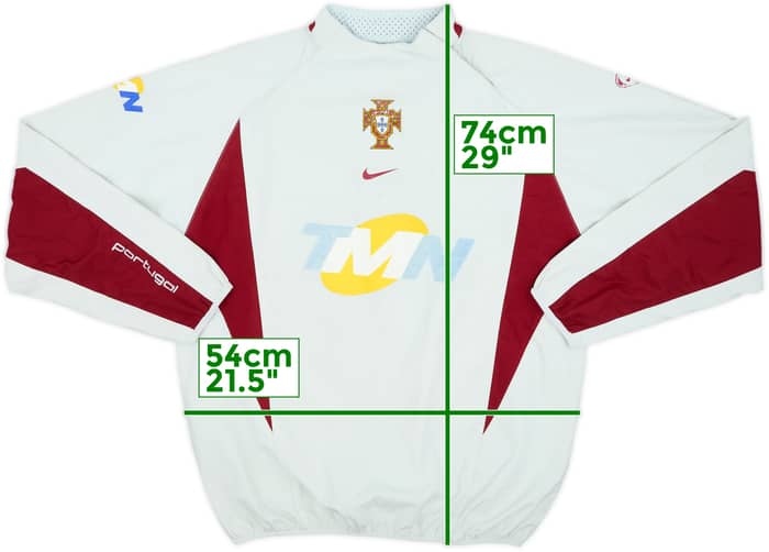 2004-06 Portugal Player Issue Nike Drill Top - 6/10 - (L)
