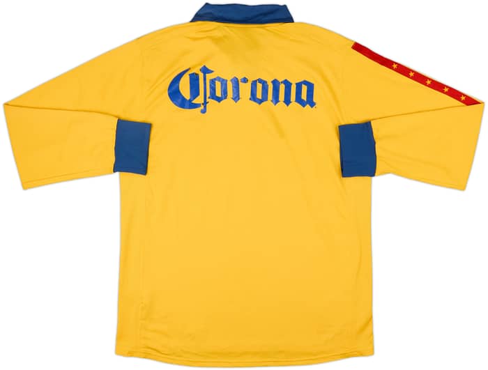 2006-07 Club America Home L/S Shirt - 4/10 - (L)