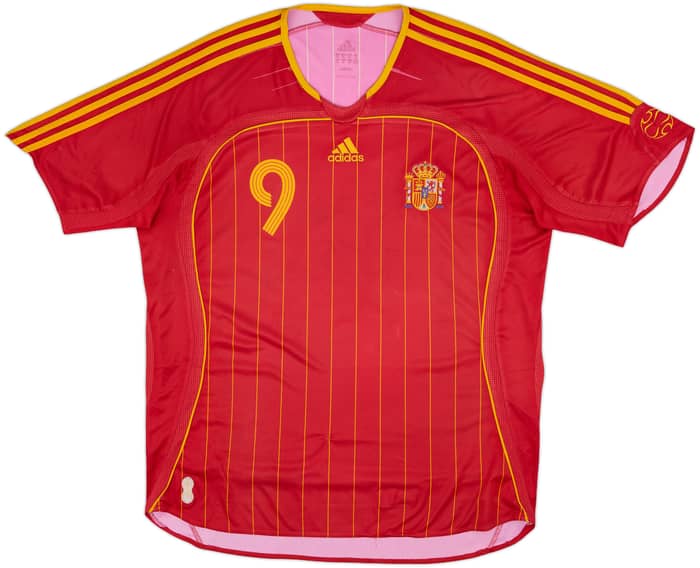 2006-08 Spain Home Shirt F.Torres #9 - 5/10 - (XL)