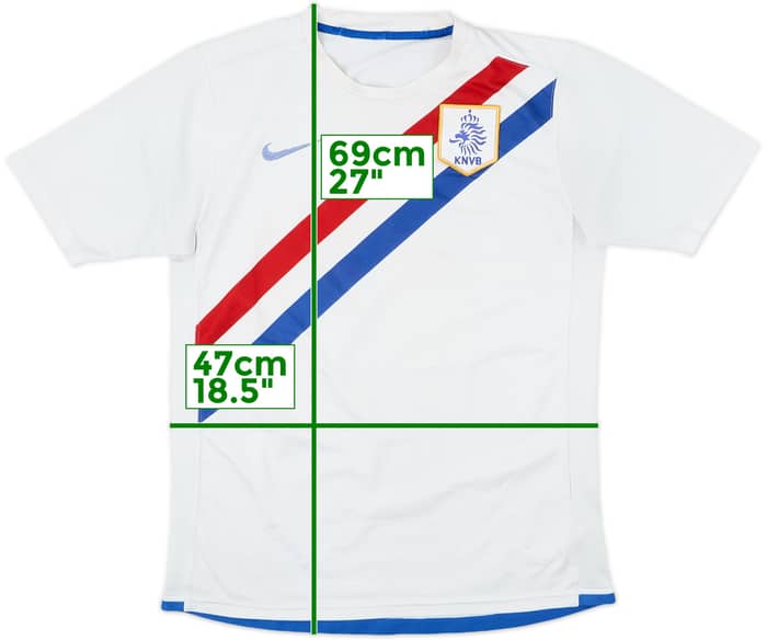 2006-08 Netherlands Away Shirt - 6/10 - (XL.Boys)