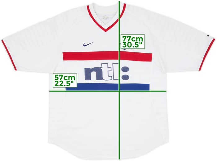 2000-01 Rangers Away Shirt - 8/10 - (L)