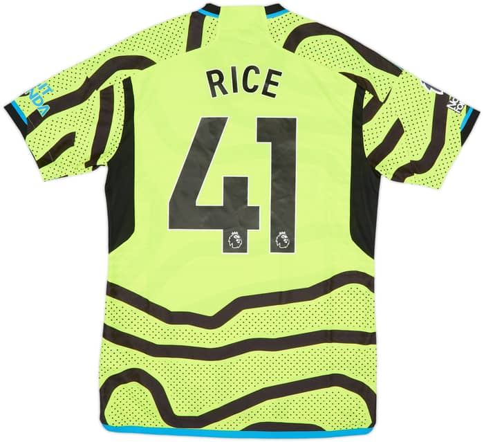 Camiseta auténtica de visitante del Arsenal 2023-24 Rice #41 (M)