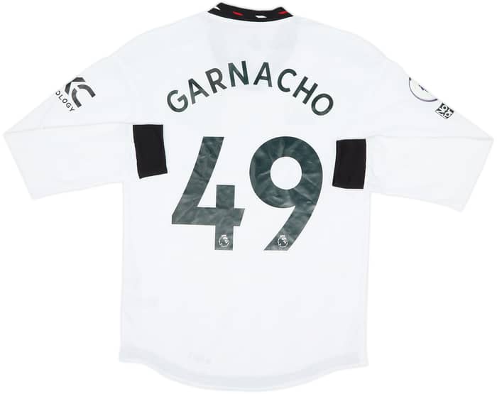 2022-23 Manchester United Authentic Away L/S Shirt Garnacho #49 (S)
