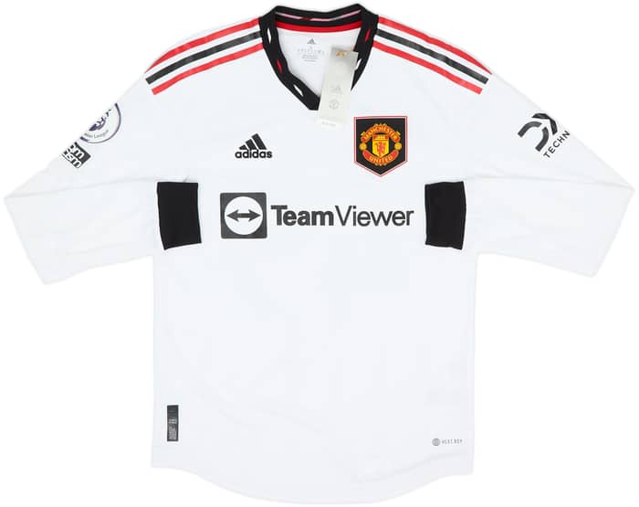 2022-23 Manchester United Authentic Away L/S Shirt Garnacho #49 (S)