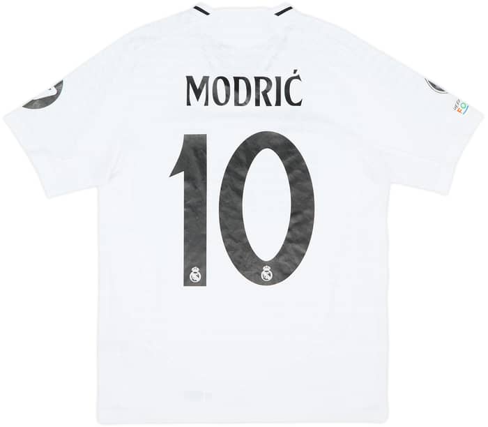 2024-25 Real Madrid Authentic Home Shirt Modric #10 (M)