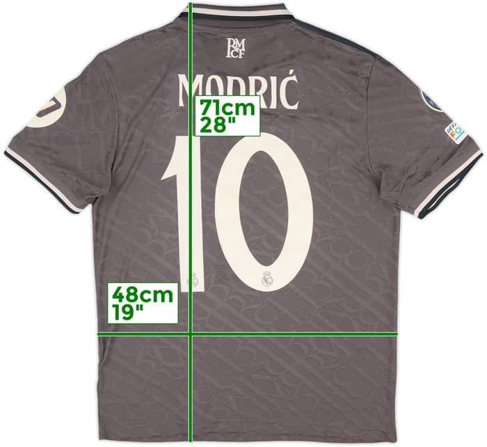 2024-25 Real Madrid Authentic Third Shirt Modric #10 (M)