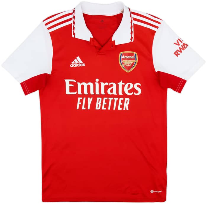 2022-23 Arsenal Home Shirt Saka #7 - 7/10 - (S)