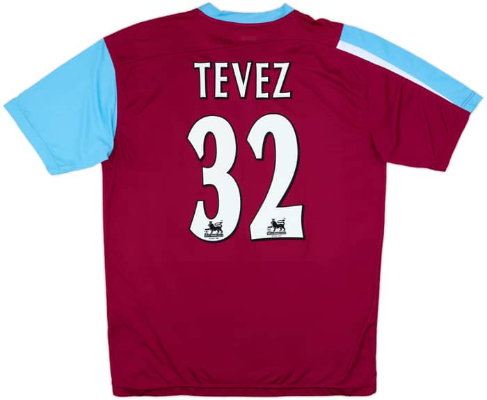 2005-07 West Ham Home Shirt Tevez #32 - 7/10 - (L)