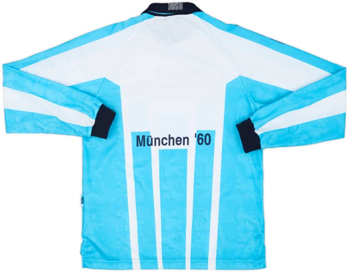 1996-97 1860 Munich Home L/S Shirt - 9/10 - (XL.Boys)