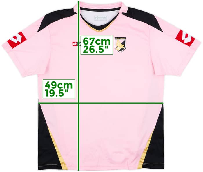2007-08 Palermo Basic Home Shirt - 8/10 - (Women's XL)