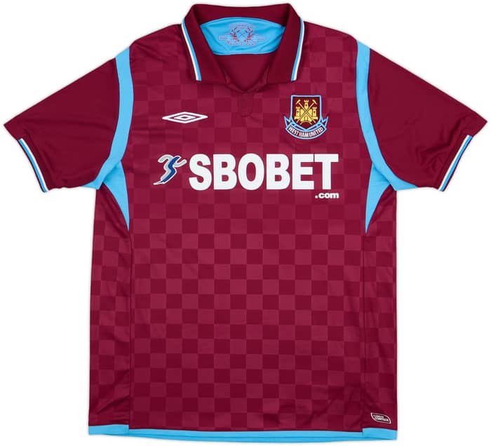 2009-10 West Ham Home Shirt Noble #16 - 10/10 - (M)