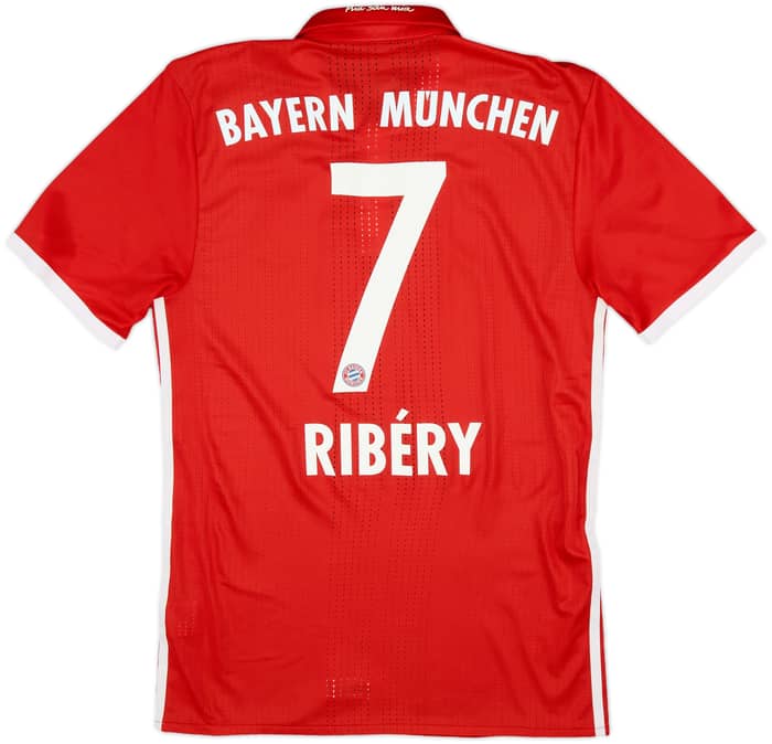 2016-17 Bayern Munich Authentic Home Shirt Ribery #7 - 8/10 - (S)