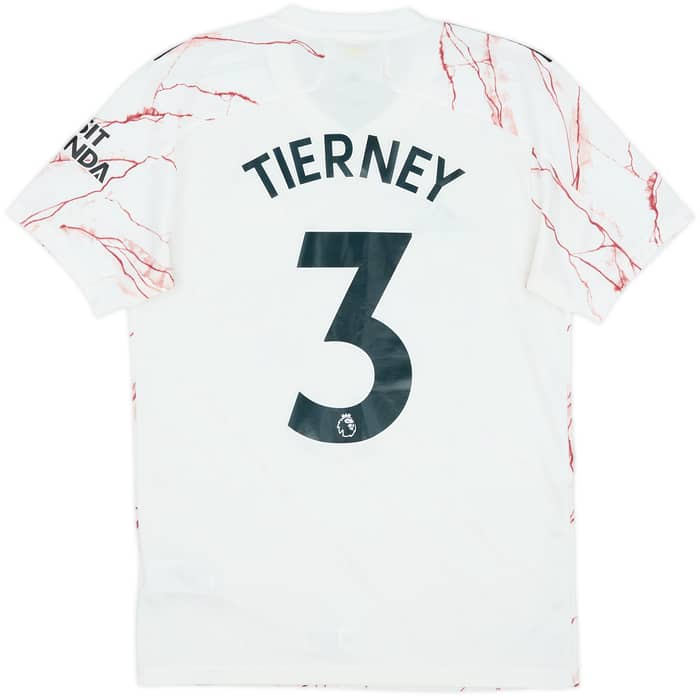 2020-21 Arsenal Away Shirt Tierney #3 - 8/10 - (S)