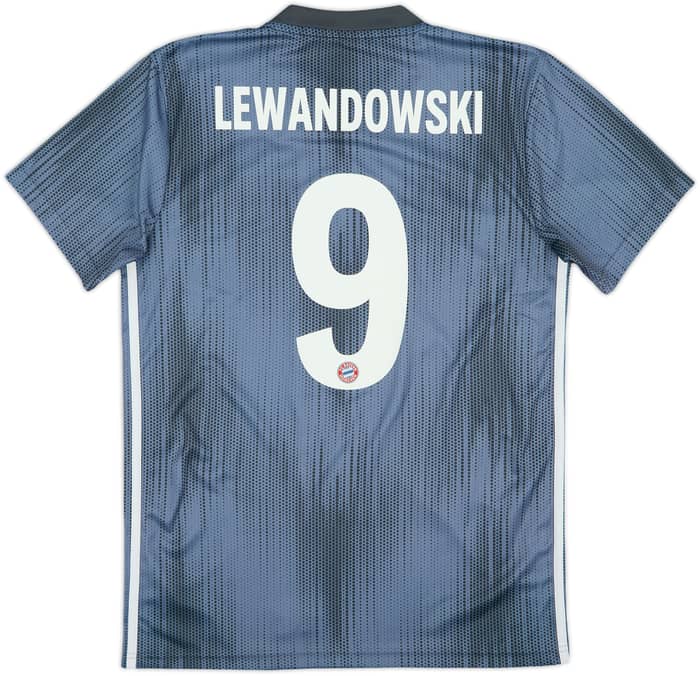 2018-19 Bayern Munich Third Shirt Lewandowski #9 - 10/10 - (S)