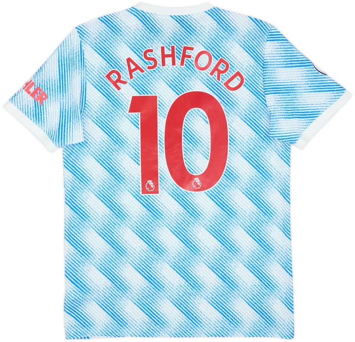2021-22 Manchester United Away Shirt Rashford #10 - 6/10 - (M)