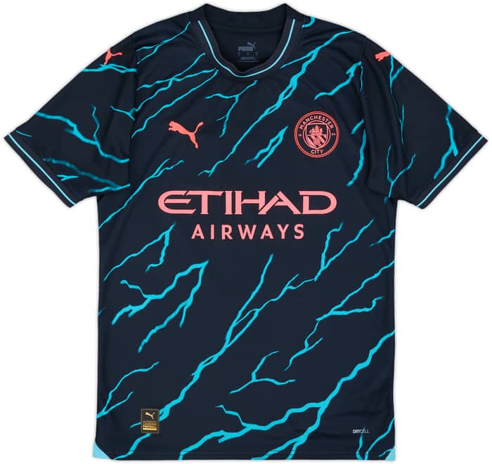 2023-24 Manchester City Third Shirt J. Alvarez #19 - 5/10 - (S)