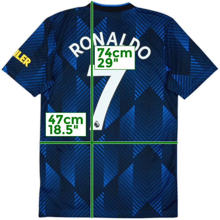 2021-22 Manchester United Third Shirt Ronaldo #7 - 8/10 - (S)