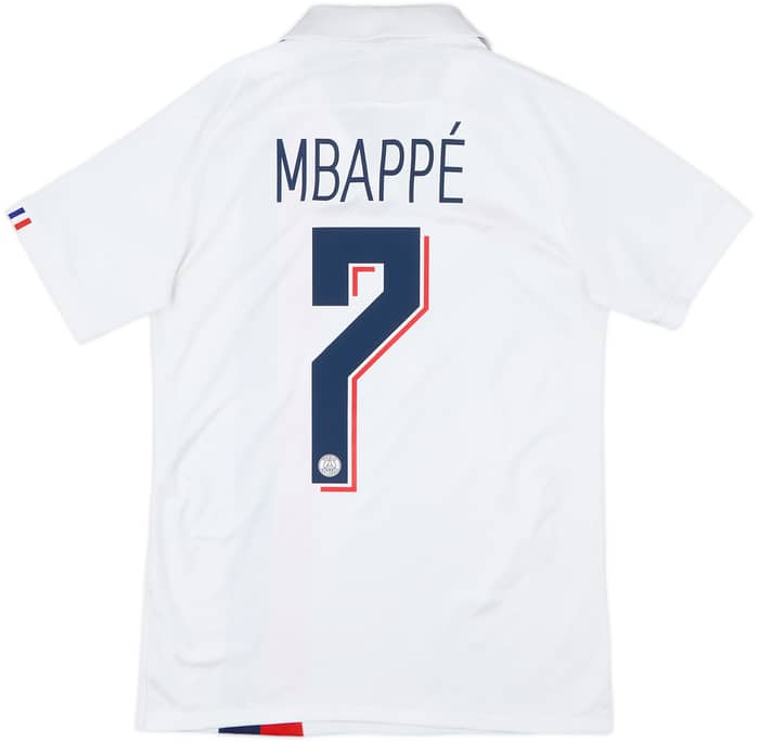 2019-20 Paris Saint-Germain Authentic Third Shirt Mbappe #7 - 10/10 - (S)