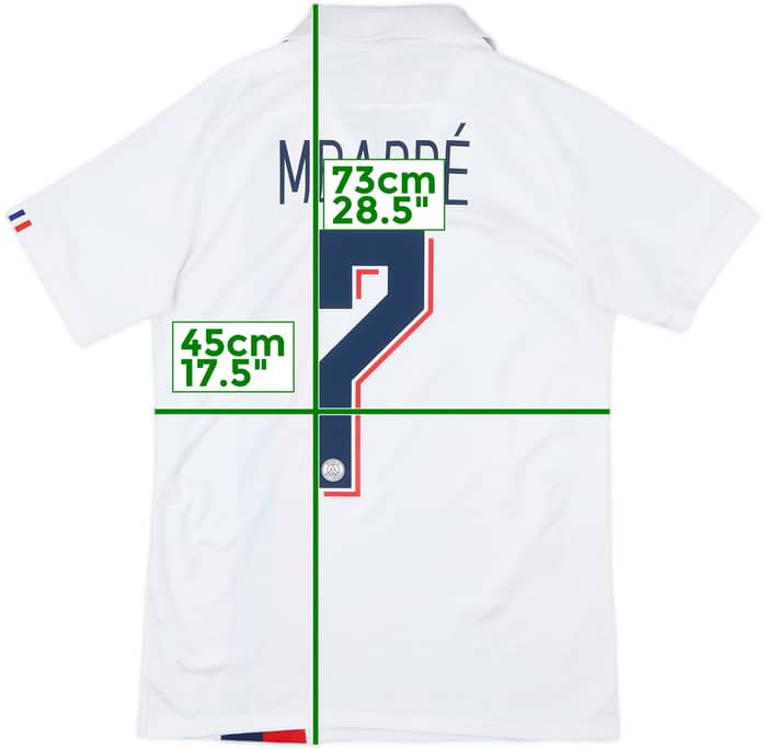 2019-20 Paris Saint-Germain Authentic Third Shirt Mbappe #7 - 10/10 - (S)