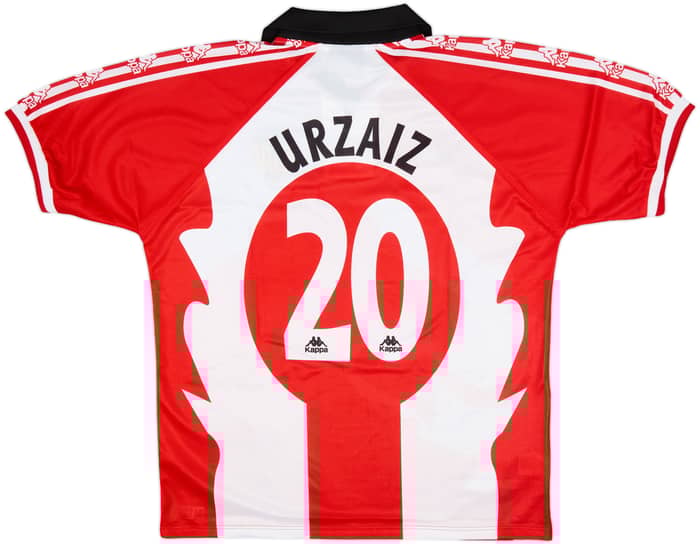 1997-98 Athletic Bilbao Centenary Third Shirt Urzaiz #20 (XL)