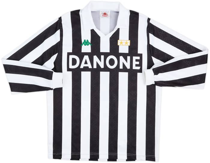 1992-94 Juventus Match Issue Home L/S Shirt #19