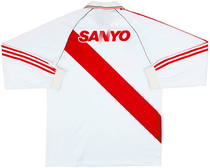 1992-94 River Plate Home L/S Shirt - 7/10 - (XL)