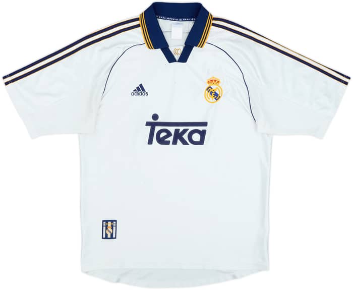1998-00 Real Madrid Home Shirt - 5/10 - (L)