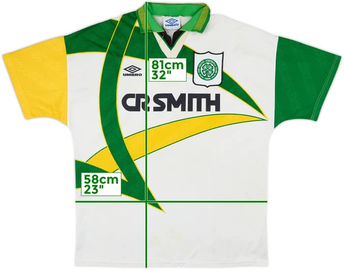 1994-95 Celtic Third Shirt - 4/10 - (XL)