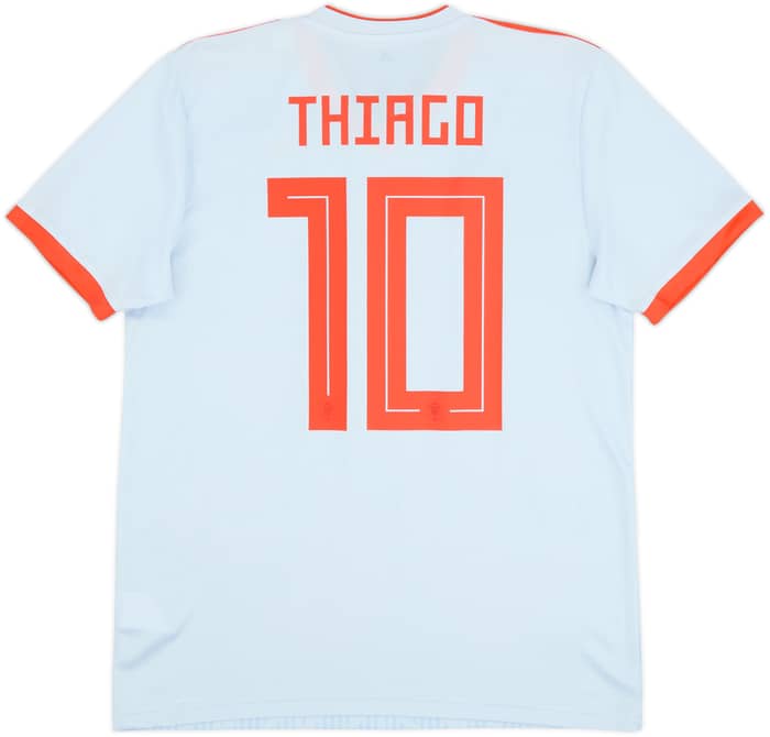 2018-19 Spain Away Shirt Thiago #10 - 10/10 - (M)