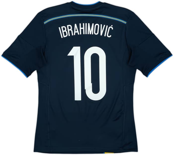 2014-16 Sweden Away Shirt Ibrahimovic #10 - 9/10 - (S)
