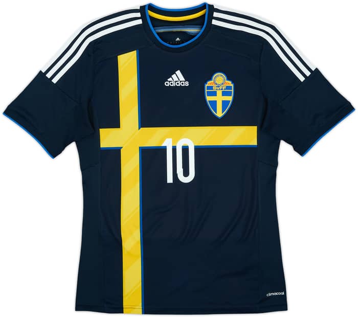 2014-16 Sweden Away Shirt Ibrahimovic #10 - 9/10 - (S)