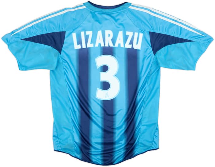 2004-05 Olympique Marseille Away Shirt Lizarazu #3 - 6/10 - (M)